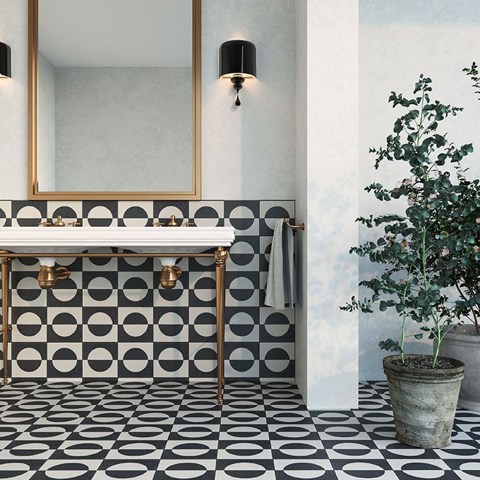 How To Grout Encaustic Cement Tiles, What Colour Grout For Patterned Tiles